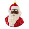 Cody Foster 4.5 Inch Vintage Looking Black Santa Christmas Tree Ornament , Christmas Decor African American